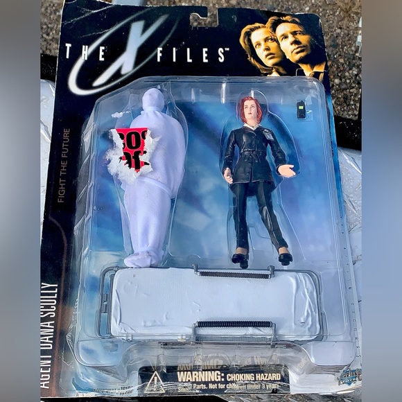 1998 Vtg Brand New Sealed X Files Agent Dana Scully Action Figure Doll - Picture 13 of 16